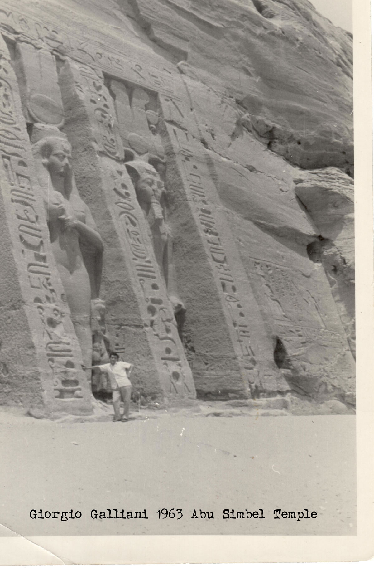 Giorgio Galliani 1963 Abu Simbel Temple