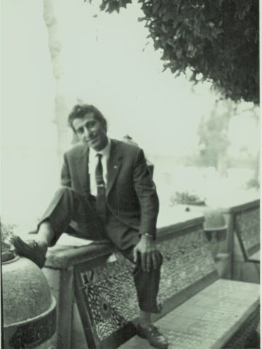 My Father, Giorgio relaxing at Egyptian Villa